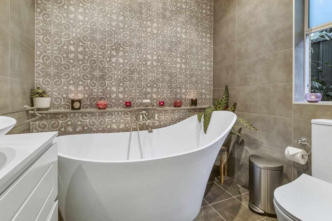 Bathroom renovation plumbing and final fit-off